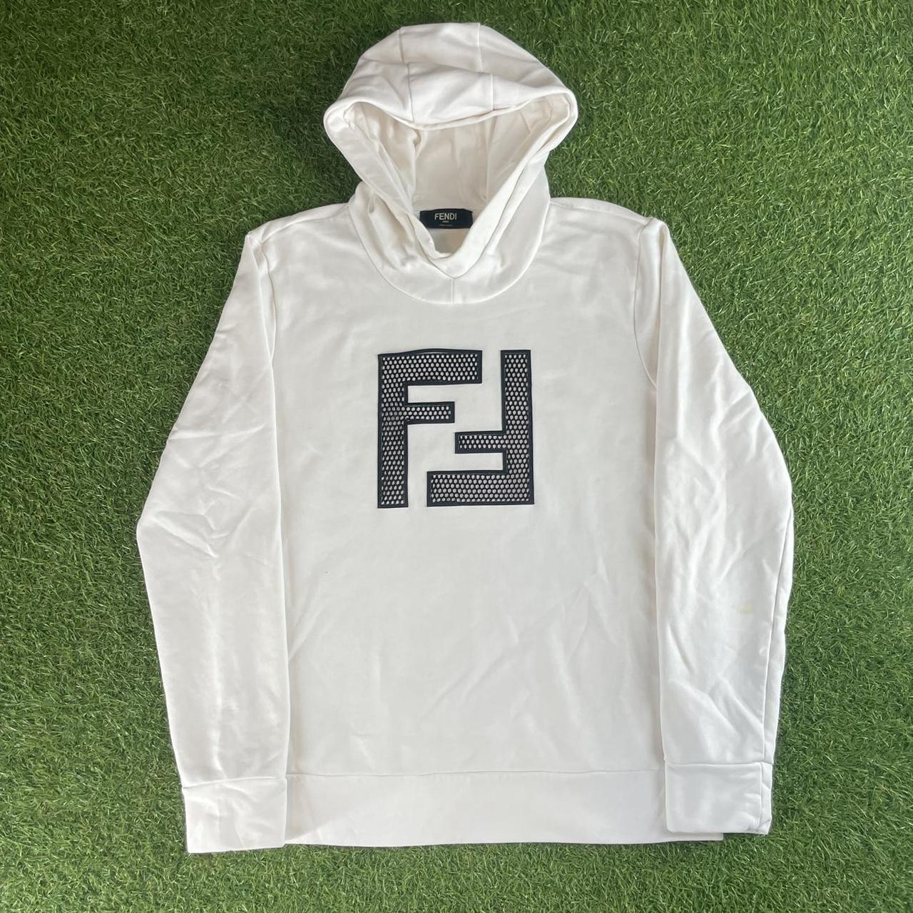 Fendi white hoodie fashion