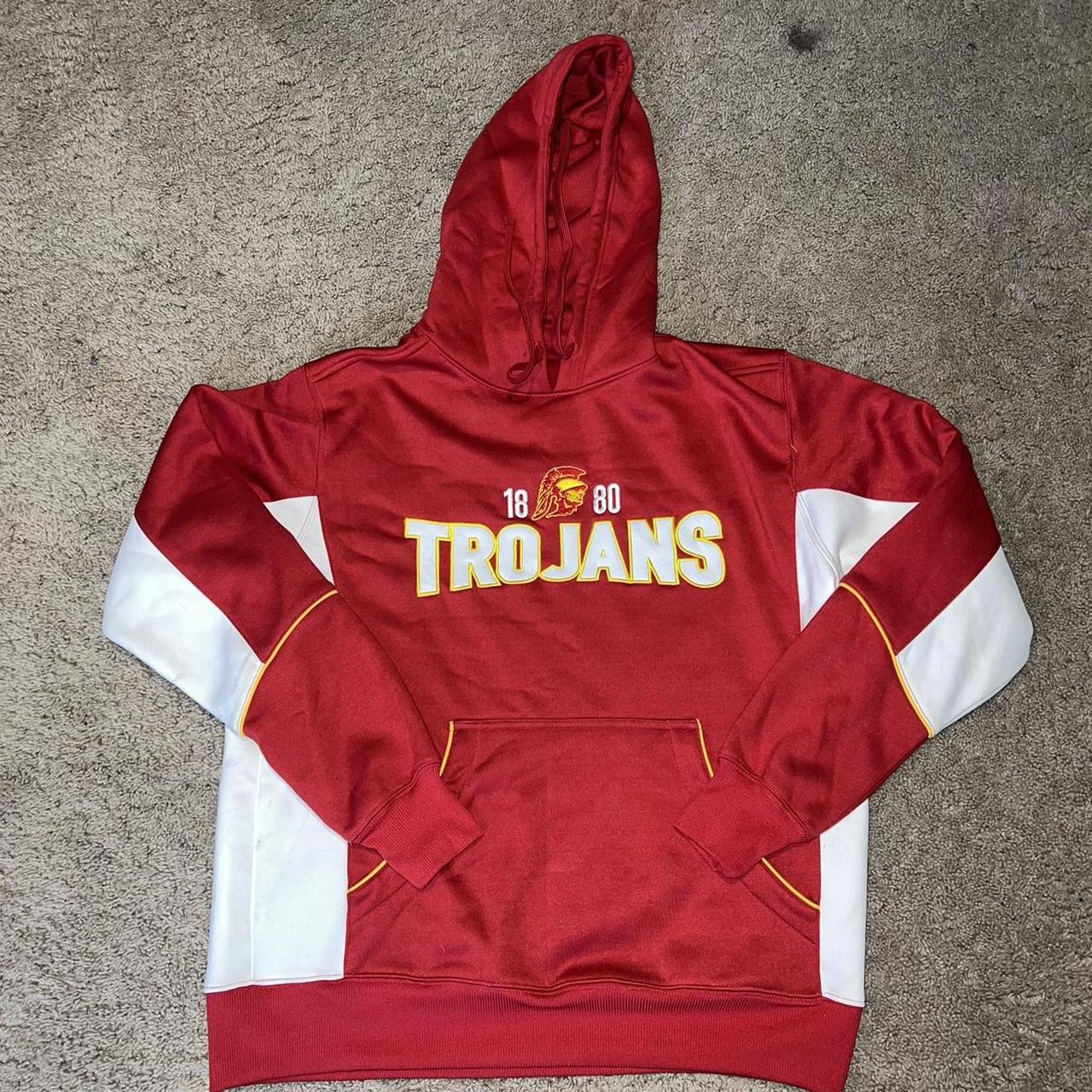 White on sale usc hoodie