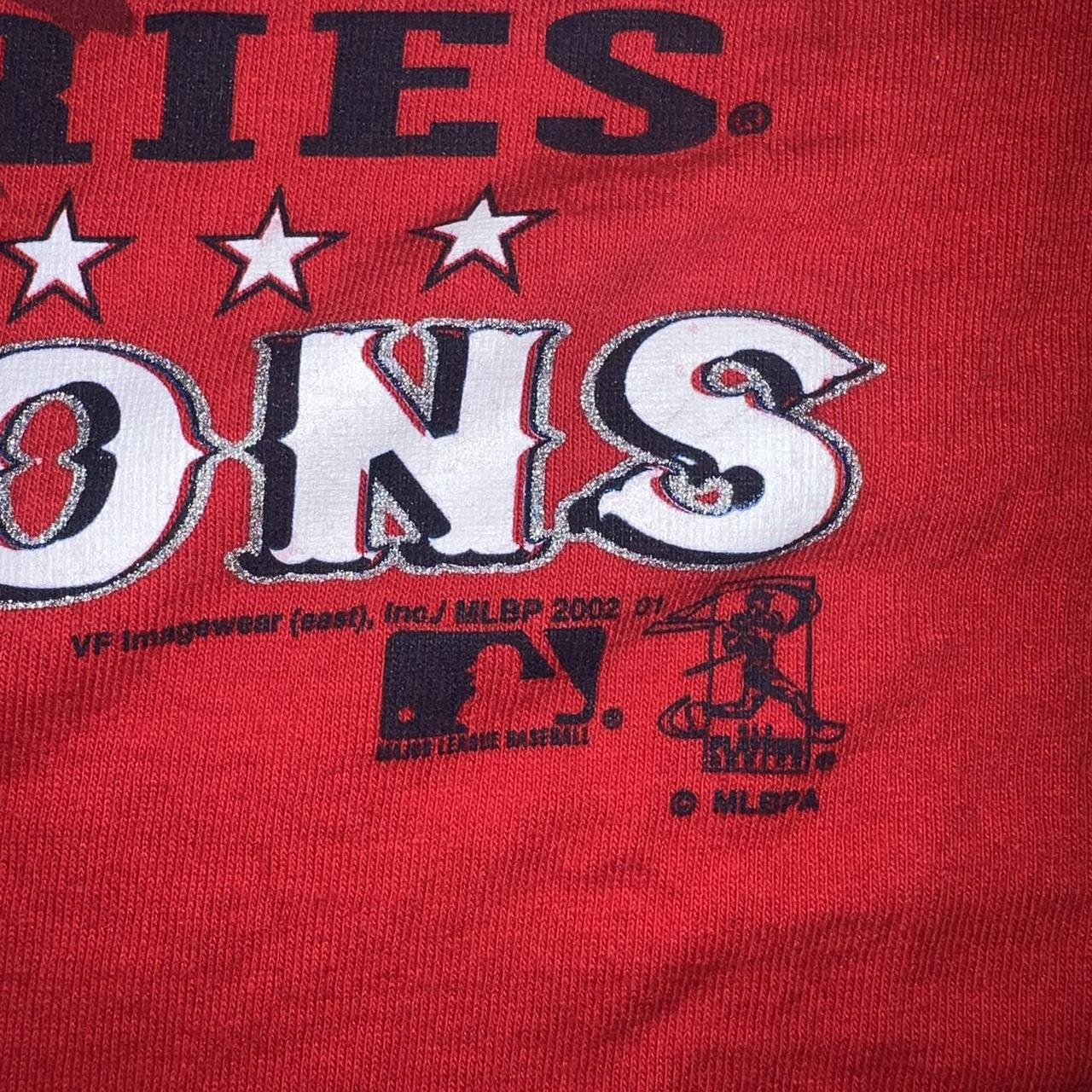 Vtg 2002 Angeles World Series Champions shirt Size - Depop