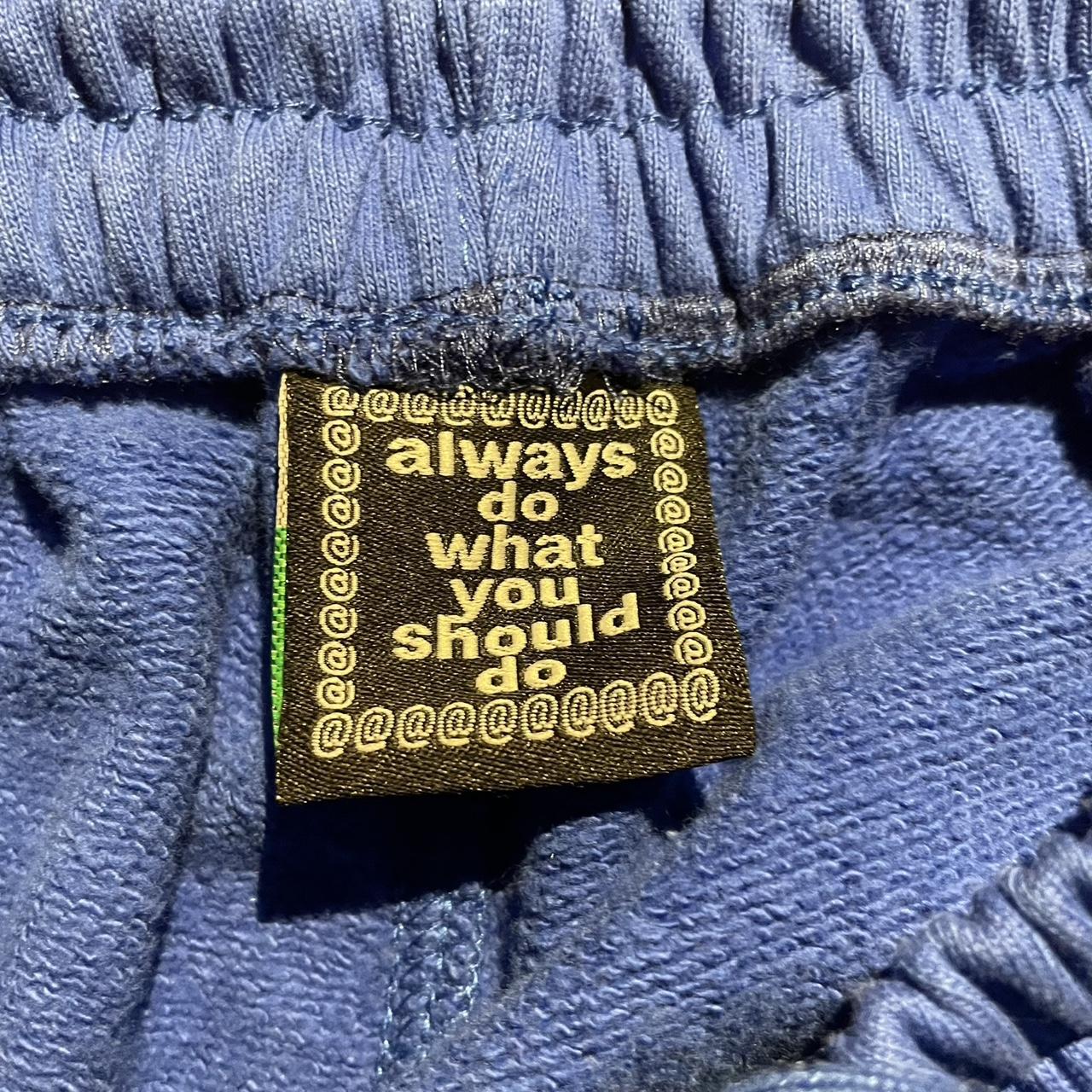 Blue uncuffed always do what you should do | Depop Blue uncuffed always do what you should do | Depop