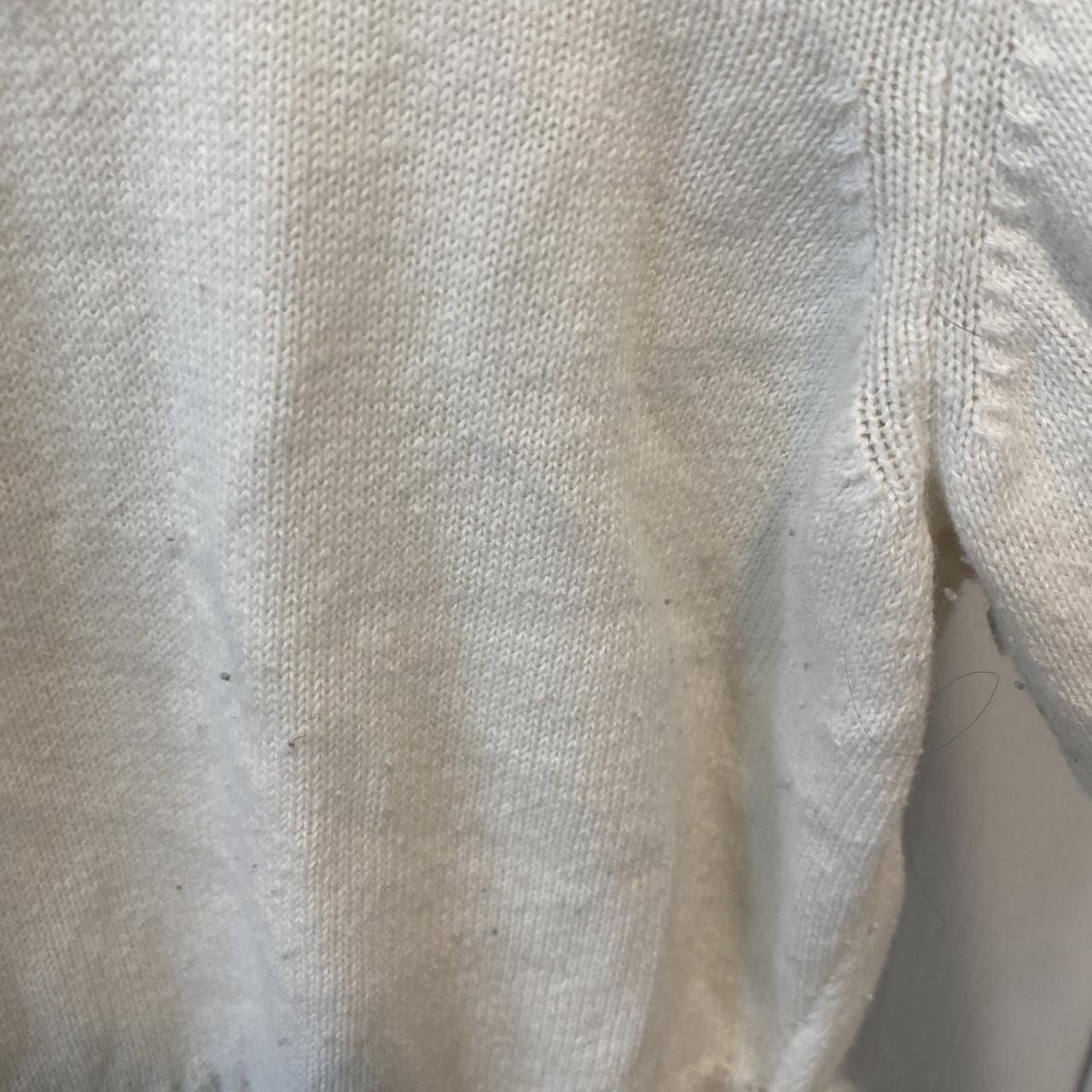 Hollister Coquette White Babydoll Sweater #coquette... - Depop