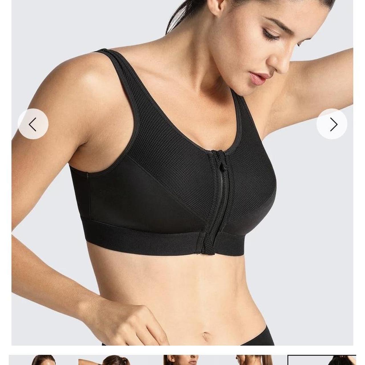 New Syrokan sports bra,with tags, black, size 12 / - Depop
