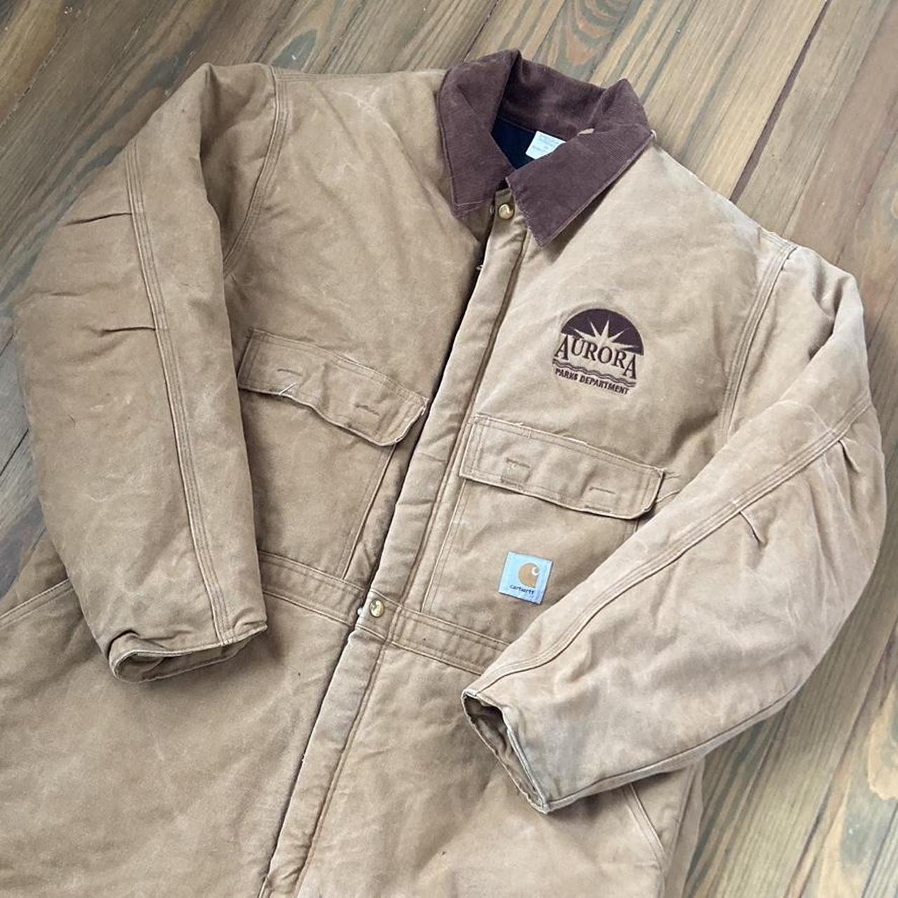 Carhartt X02 Insulated Coveralls Brown Duck Size... - Depop