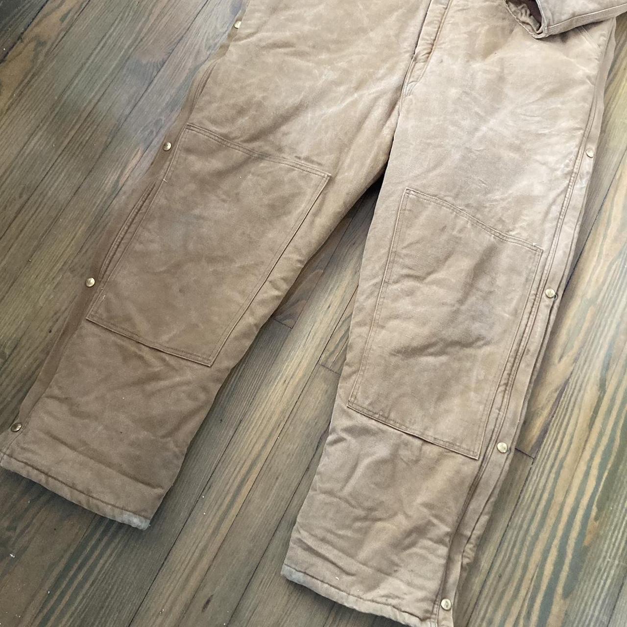 Carhartt X02 Insulated Coveralls Brown Duck Size... Depop