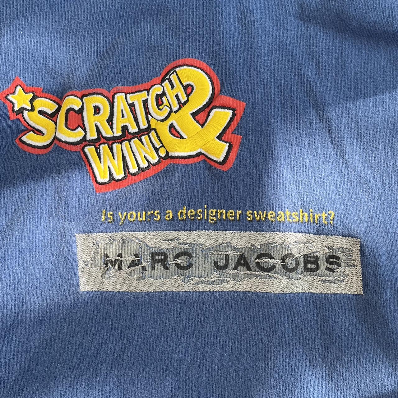 Marc Jacobs X Idea hoodie Scratch Win embroidery. | Depop