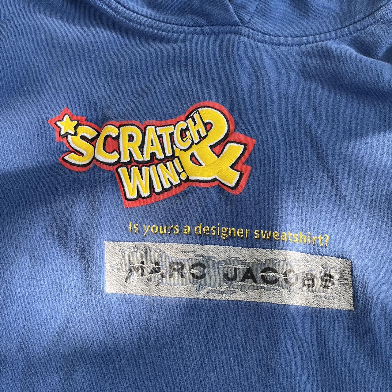 トップス IDEA x MARC JACOBS Hoodie Marc Jacobs X Idea hoodie Scratch Win embroidery. | Depop