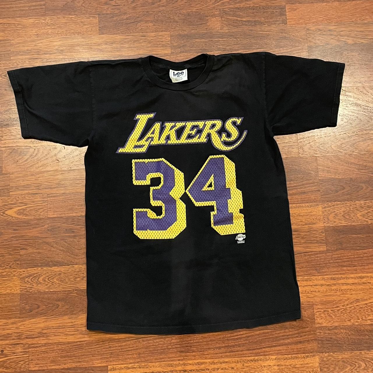 Los Angeles LA Lakers Shaq O'Neal #34 Nike Authentic - Depop