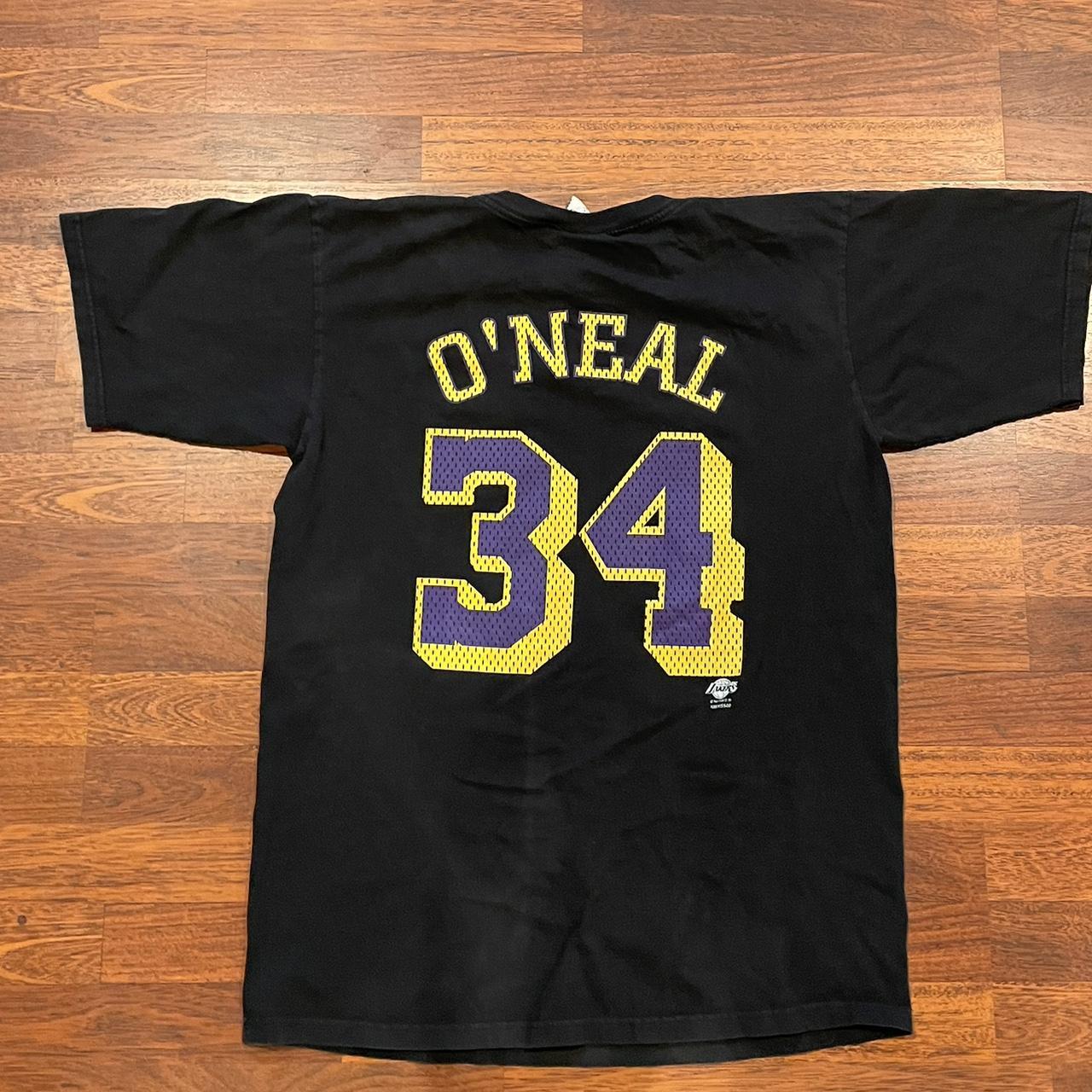 VINTAGE SHAQUILLE O NEAL LAKERS LEE SPORT TEE - Primetime