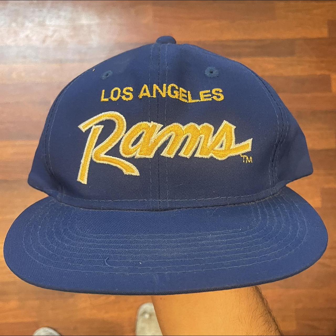 Vintage St. Louis Rams Snapback Hat Puma Tag Snaps - Depop