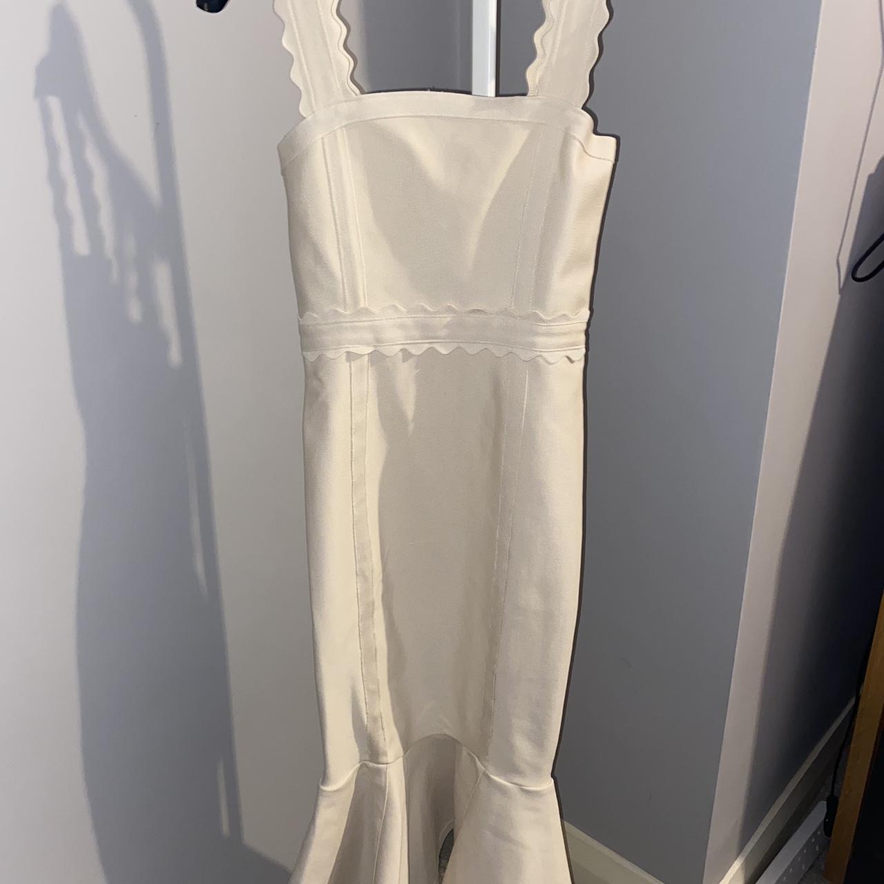 ASOS Women's Cream Dress | Depop