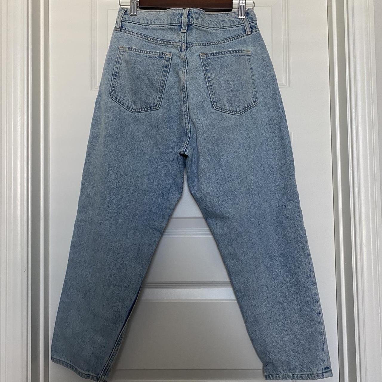 Gap mom jeans ~ petite size 8 ~ high waisted,... - Depop