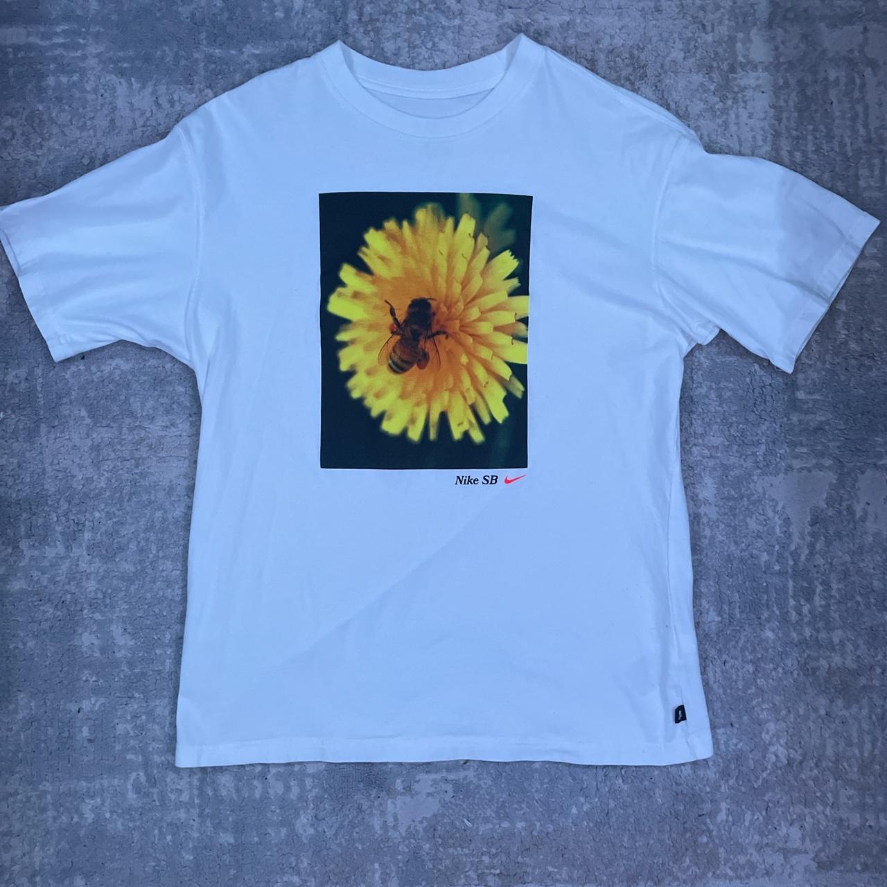 nike yellow flower shirt