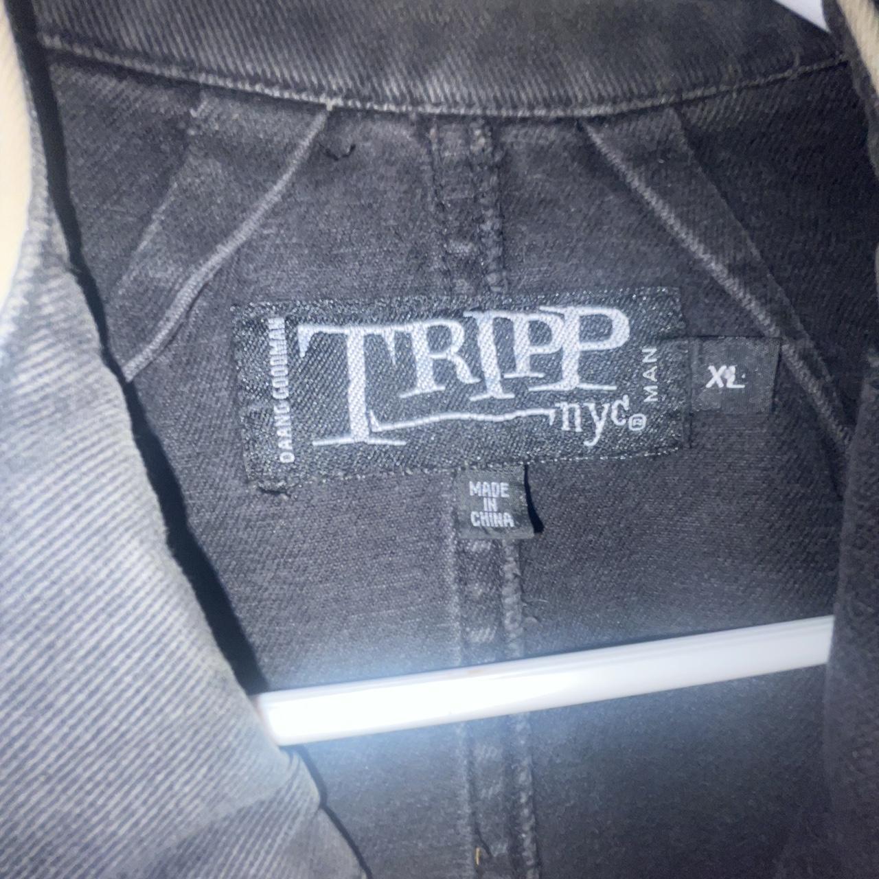 Vintage Tripp NYC Band Jacket in rare black and... - Depop