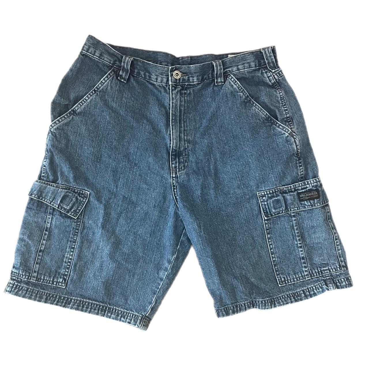 Wrangler Men's Blue Shorts | Depop