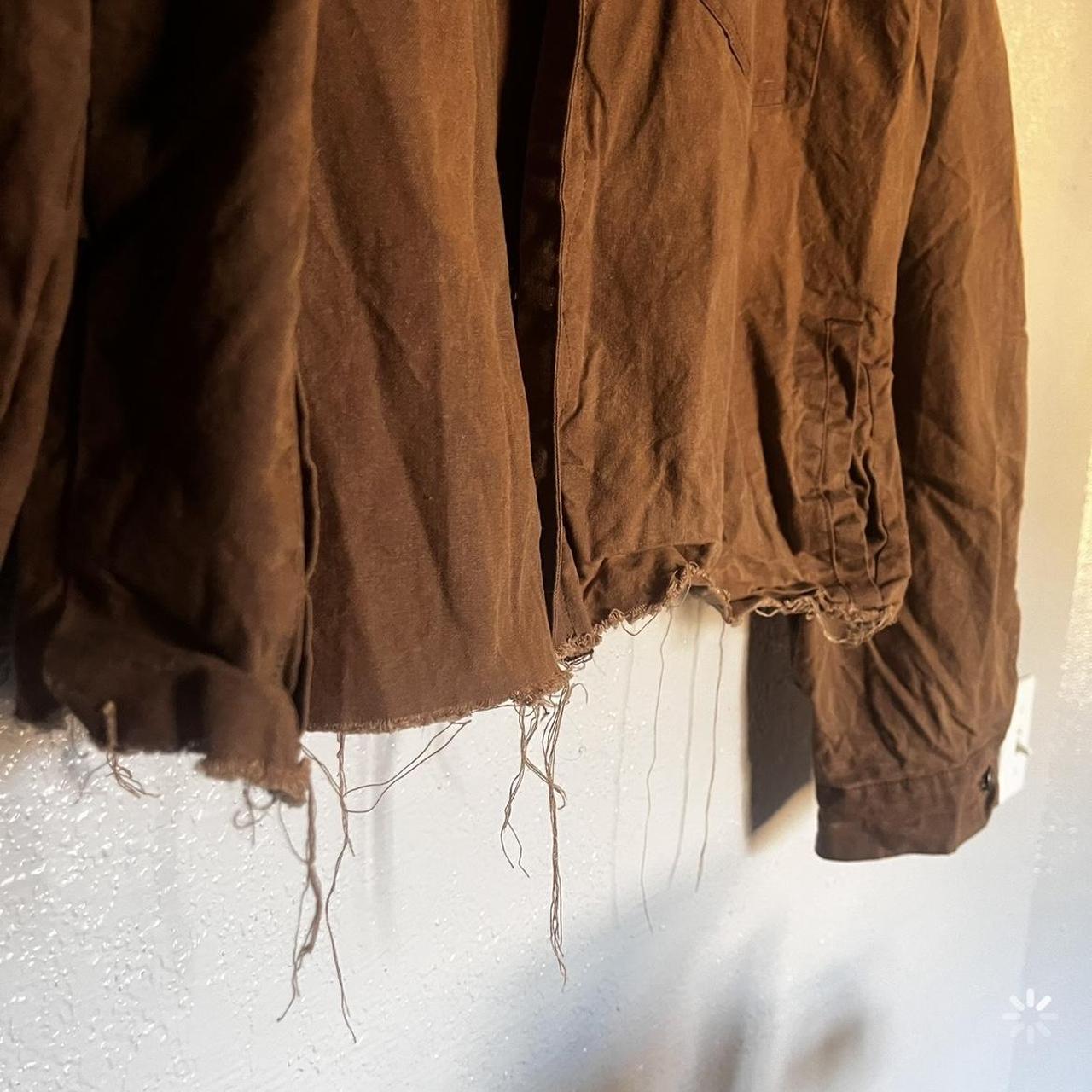 Cremieux Men's Jacket - Brown - L – cremiux waxed… - image 2