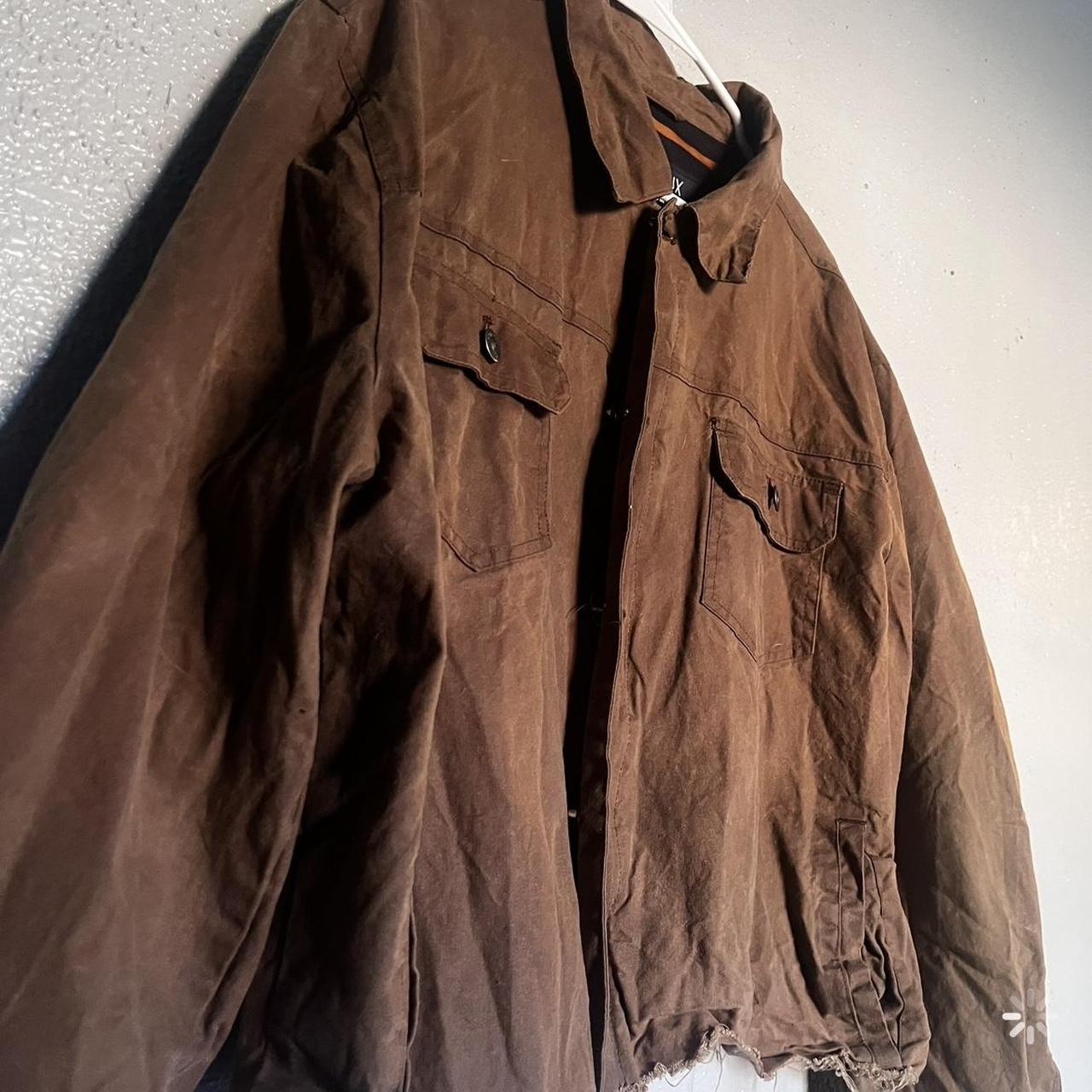 Cremieux Men's Jacket - Brown - L – cremiux waxed… - image 3