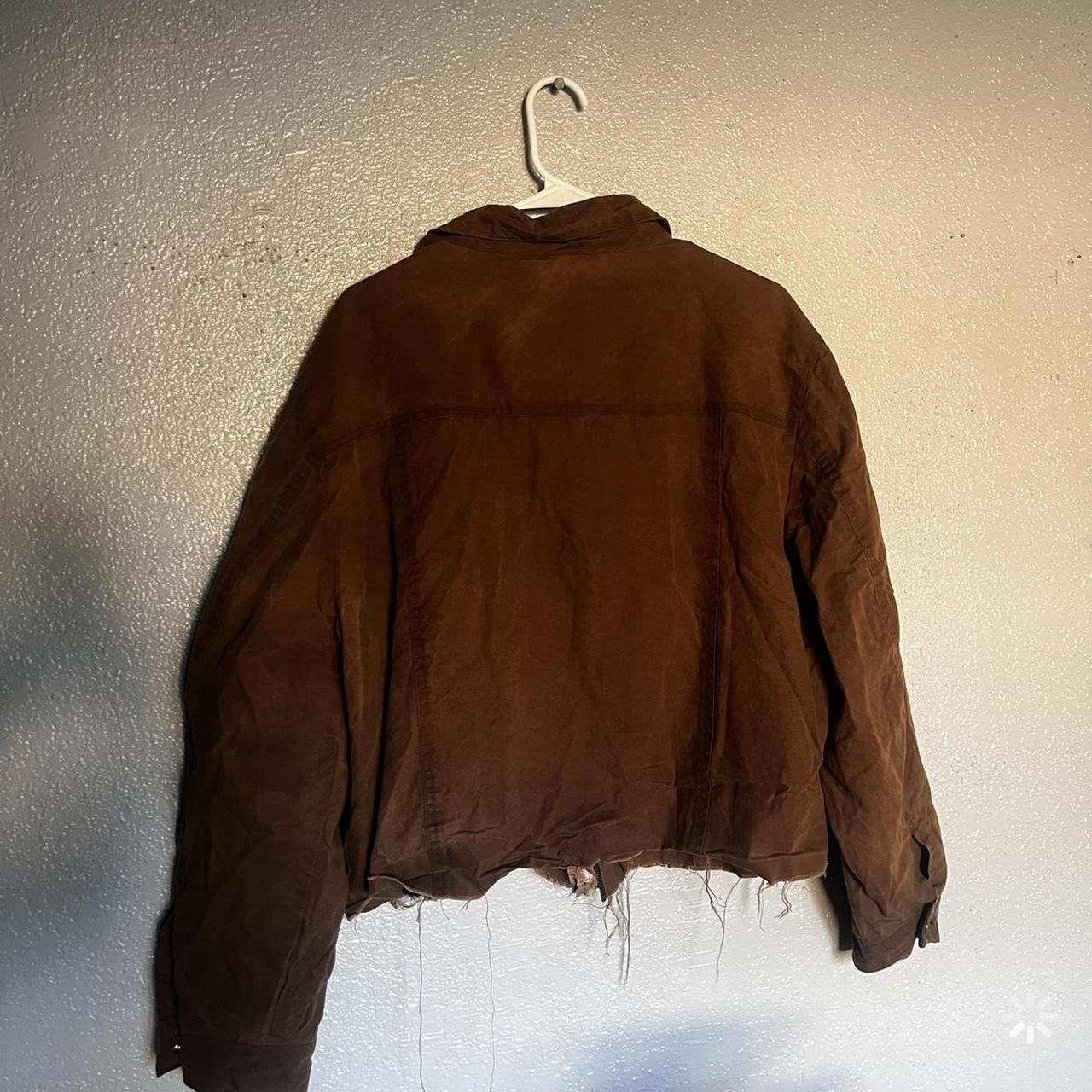 Cremieux Men's Jacket - Brown - L – cremiux waxed… - image 5