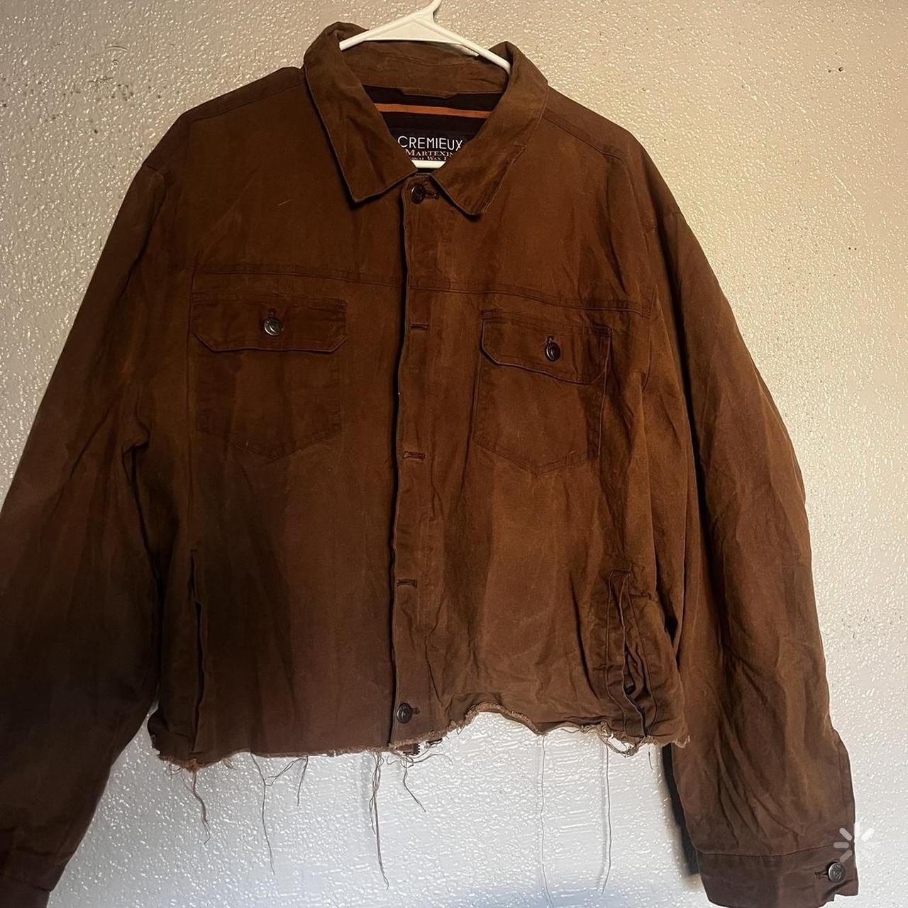 Cremieux Men's Jacket - Brown - L – cremiux waxed… - image 1