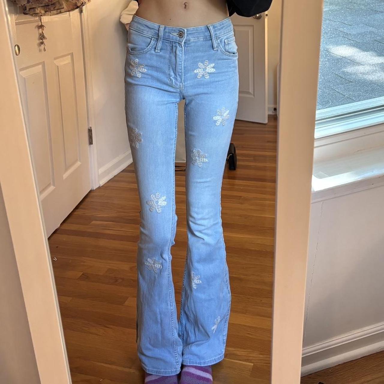 Flare Jeans Size Hollister Jeans Hollister Embroidered Flare Jeans