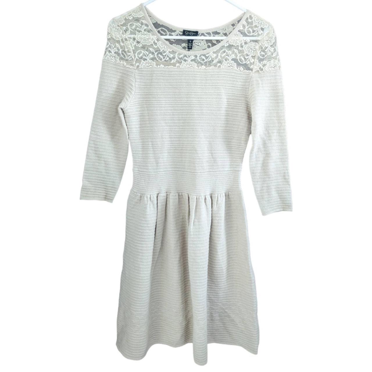 Jessica Simpson White Lace Dress