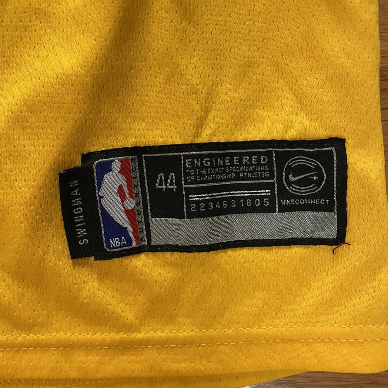 Nike LeBron James Split Half Swingman Lakers Jersey... - Depop