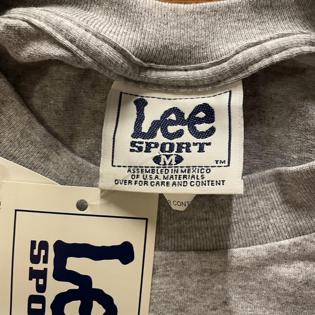 Vintage Lee sport nutmeg t shirt NY Yankees in a - Depop