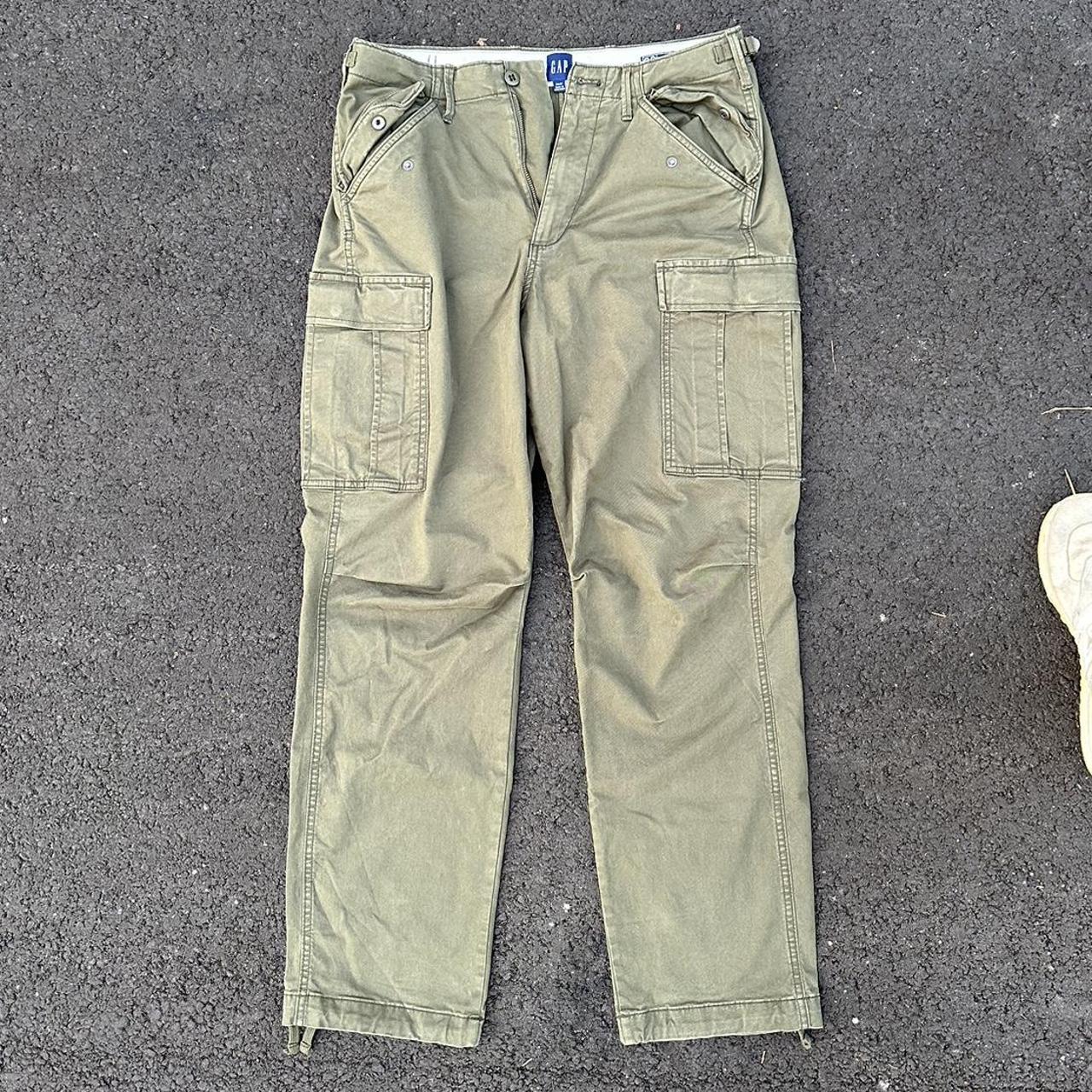 Green Gap Men's Cargo Pants - Size 30