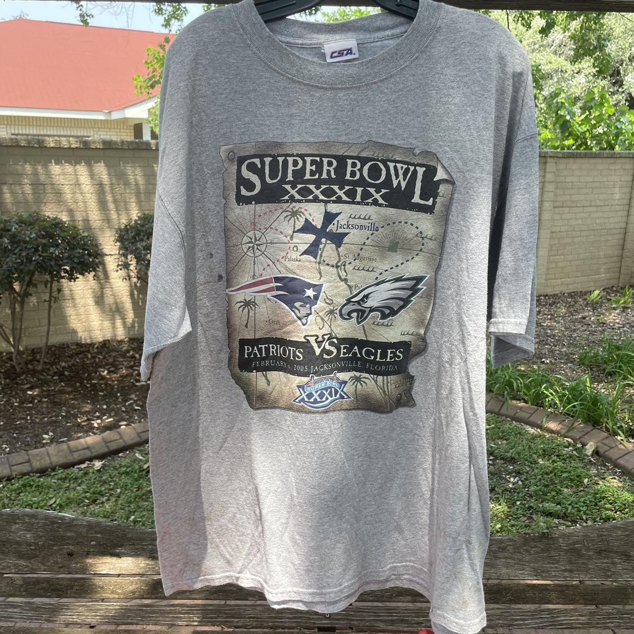 FOOTBALL NFL SUPER BOWL 2005 XXXIX TEE