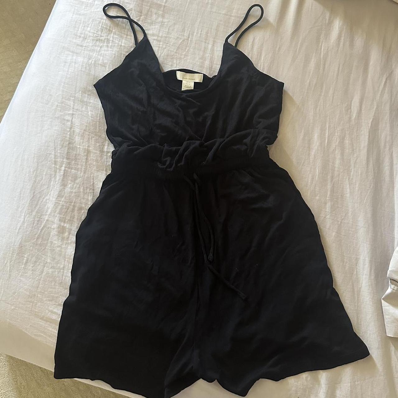 black romper - brand: H&M - size: XS - NWT #hm... - Depop