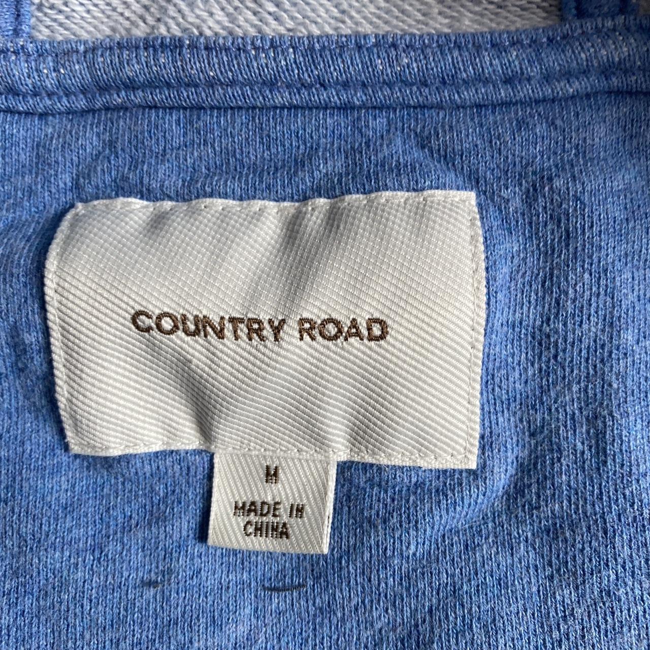 Free shipping Country road zip hoodle in light blue. - Depop