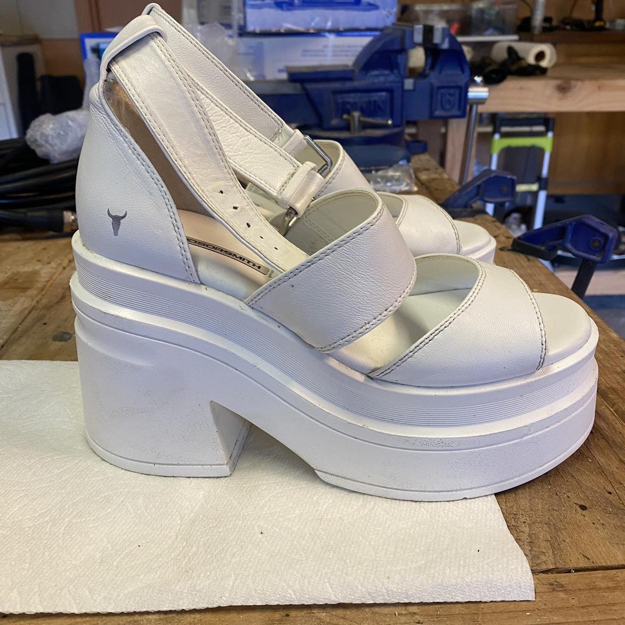 WINDSORSMITHの白いサンダル Windsor Smith Rare Sandals White