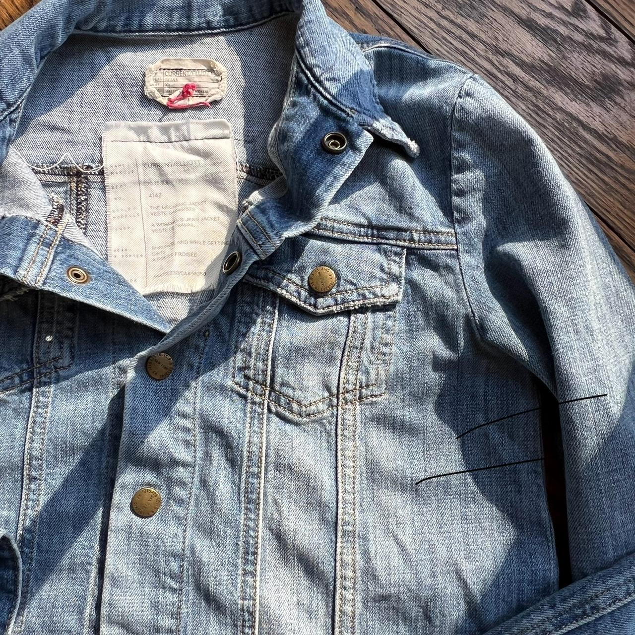 Current Elliott Oversized good Denim Jacket