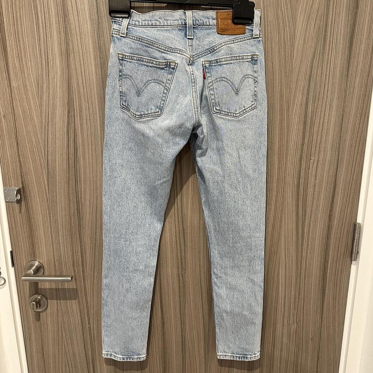 Levi’s 501 skinny jeans in the colour ‘Tango - Depop
