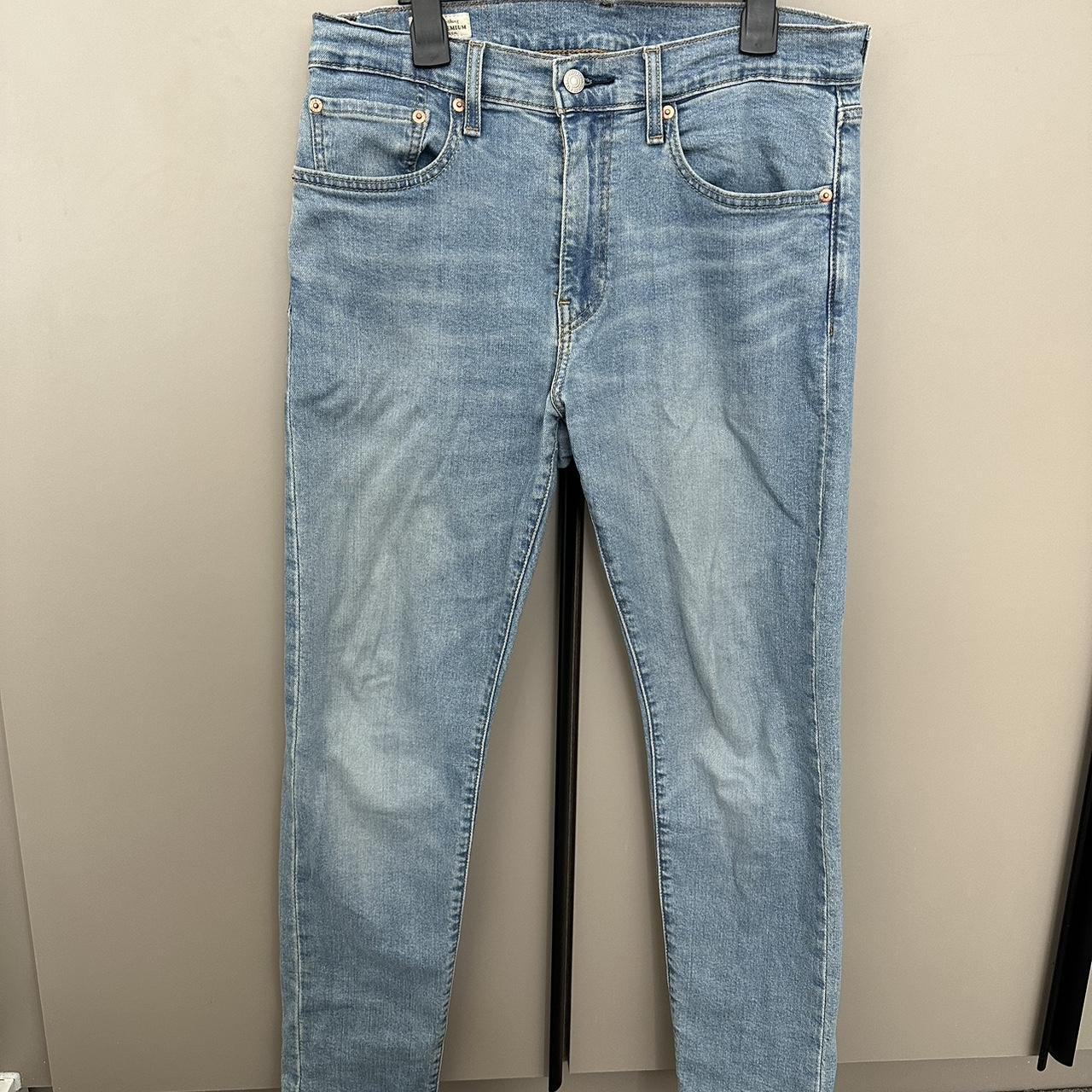 Levi’s 512 slim light blue tapered jeans Great... - Depop