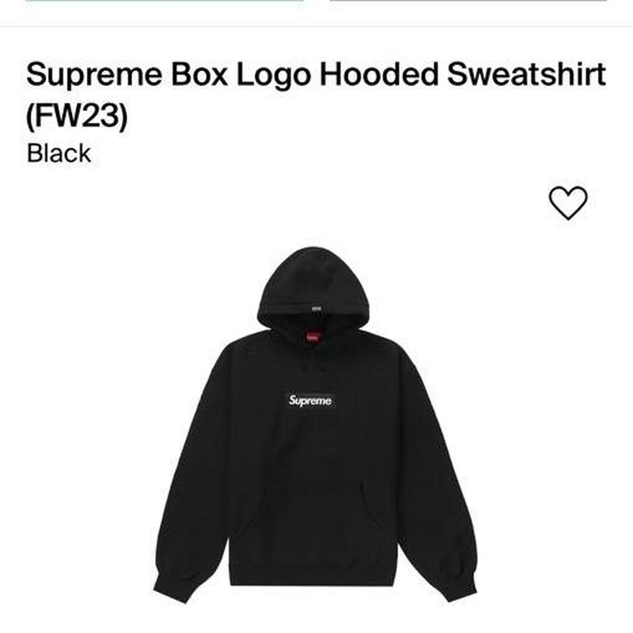 Supreme box logo fw23. Brand new. Size small