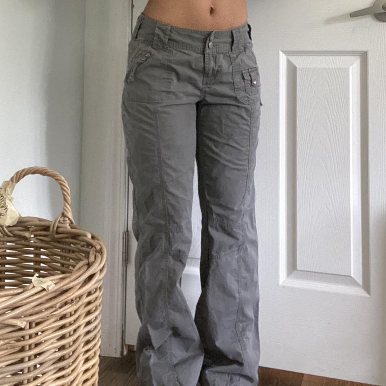 Natural Reflections Women S Grey Trousers Depop