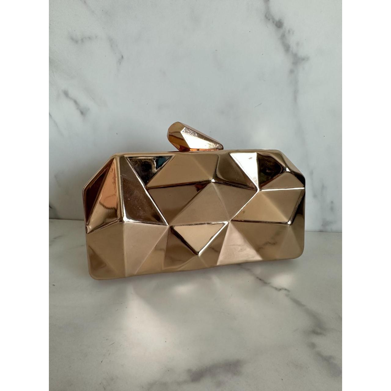 Dsw store silver clutch