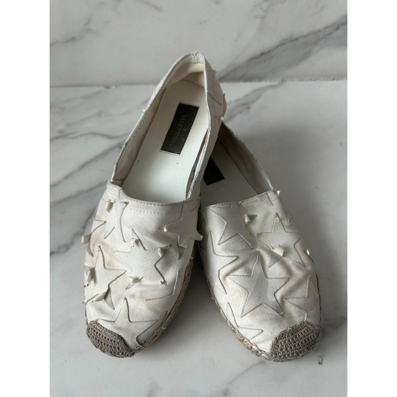 Valentino deals espadrilles white