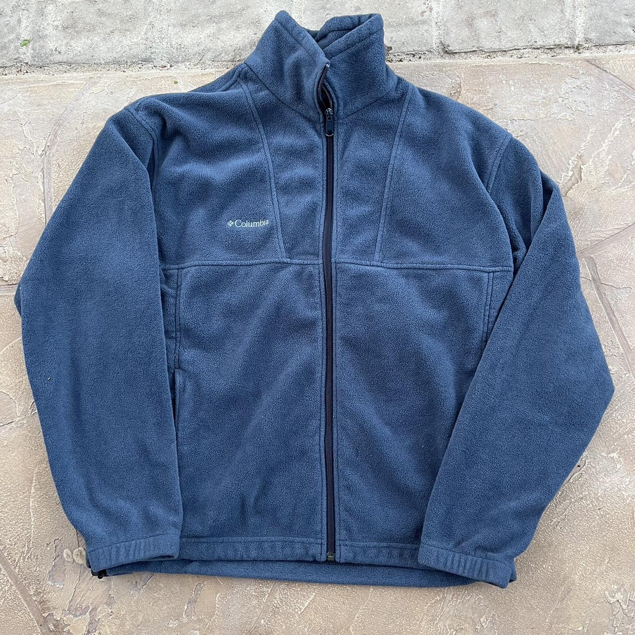 Columbia Sportswear Men's Blue Jumper | Depop