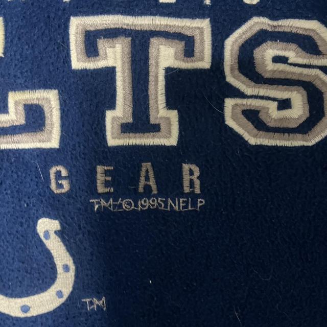 Vintage Indianapolis colts hoodie dated 1995 - Depop