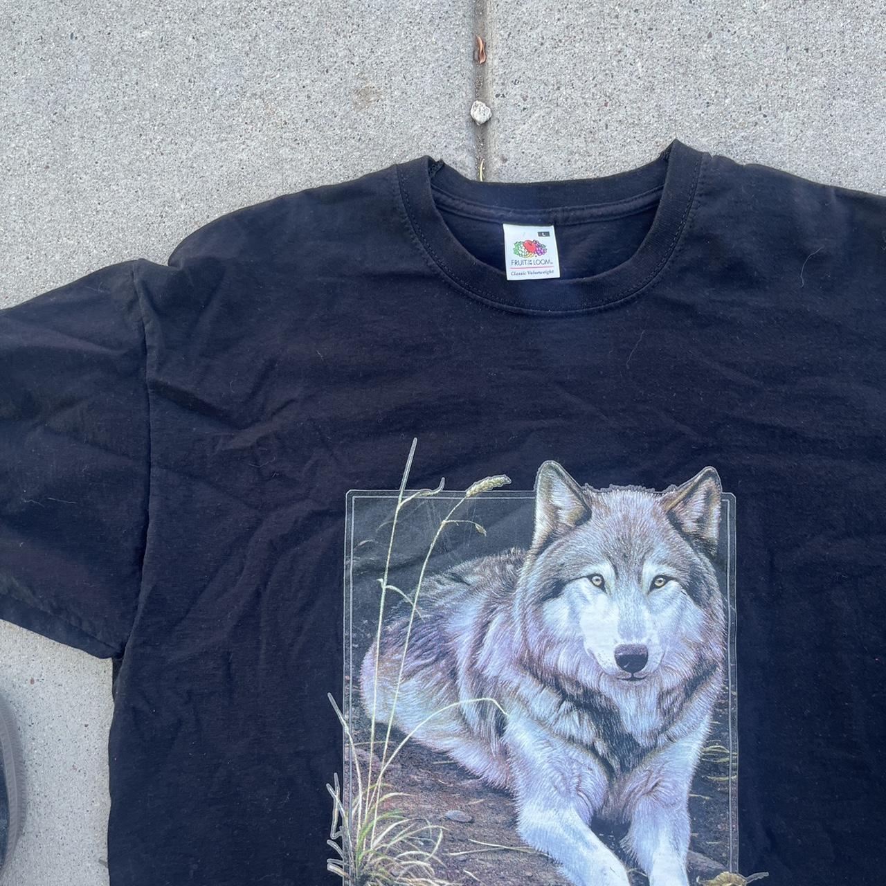 Wolf T shirt size L #nike - Depop