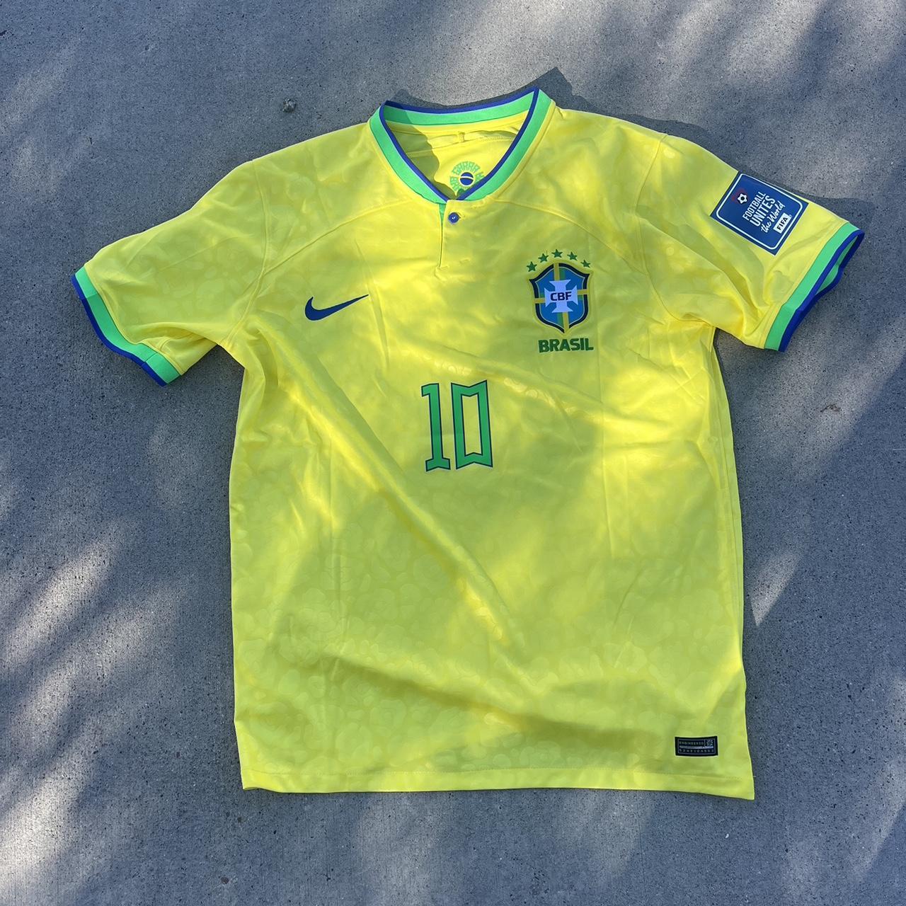 Rare 2014 Nike Brazil Neymar JR Jersey Third Kit. - Depop