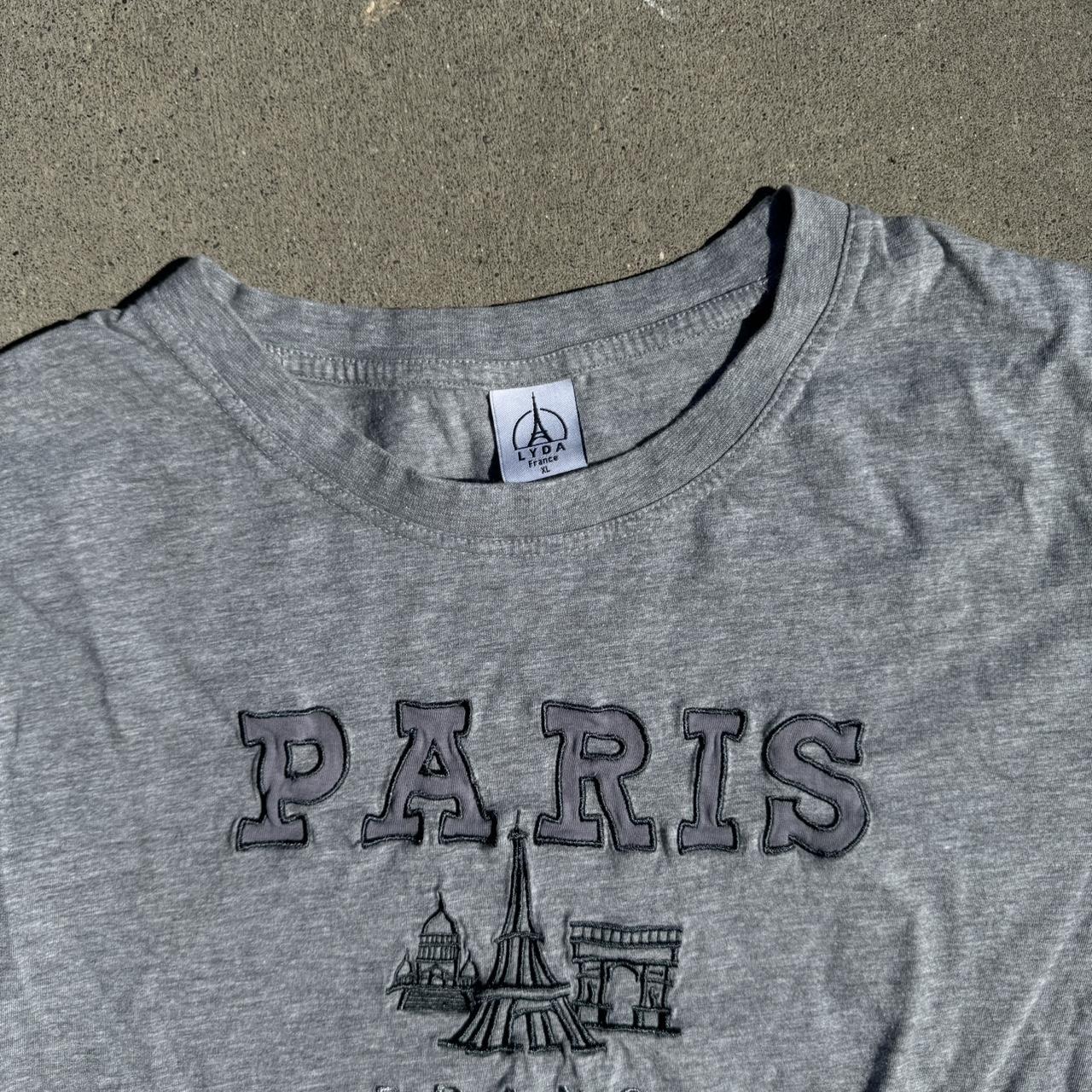 Vintage Paris T shirt size XL nike Depop