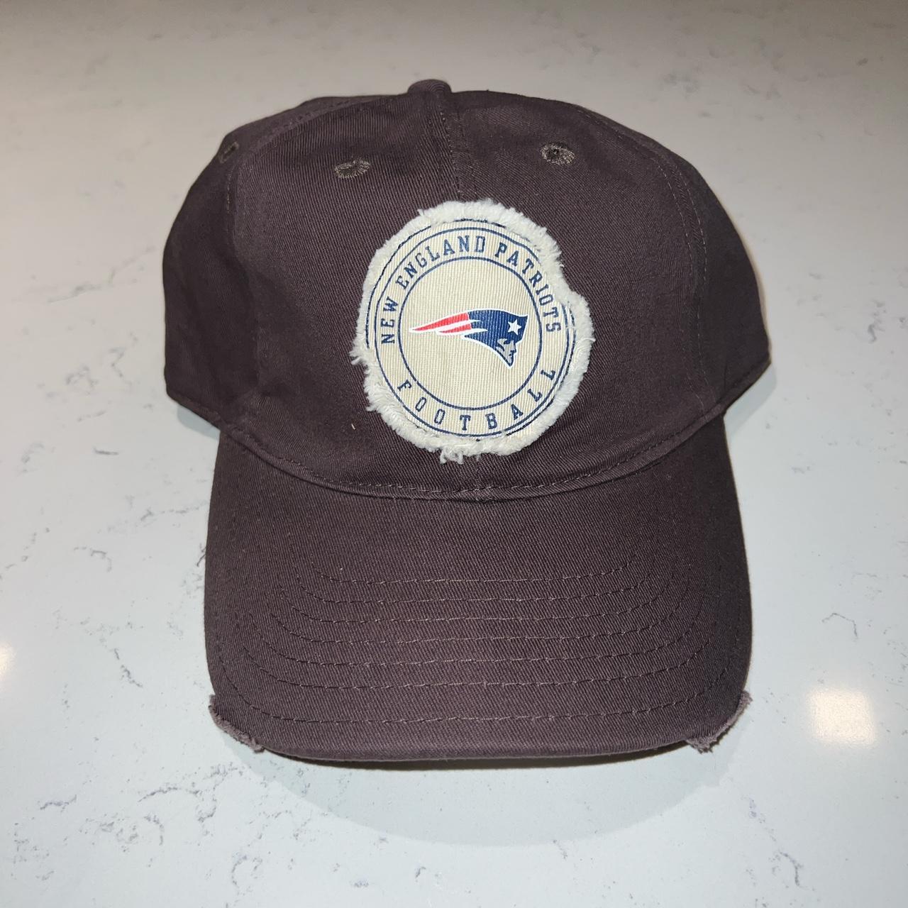 New England Patriots NFL Helmet Pennant Brown Leather - Depop