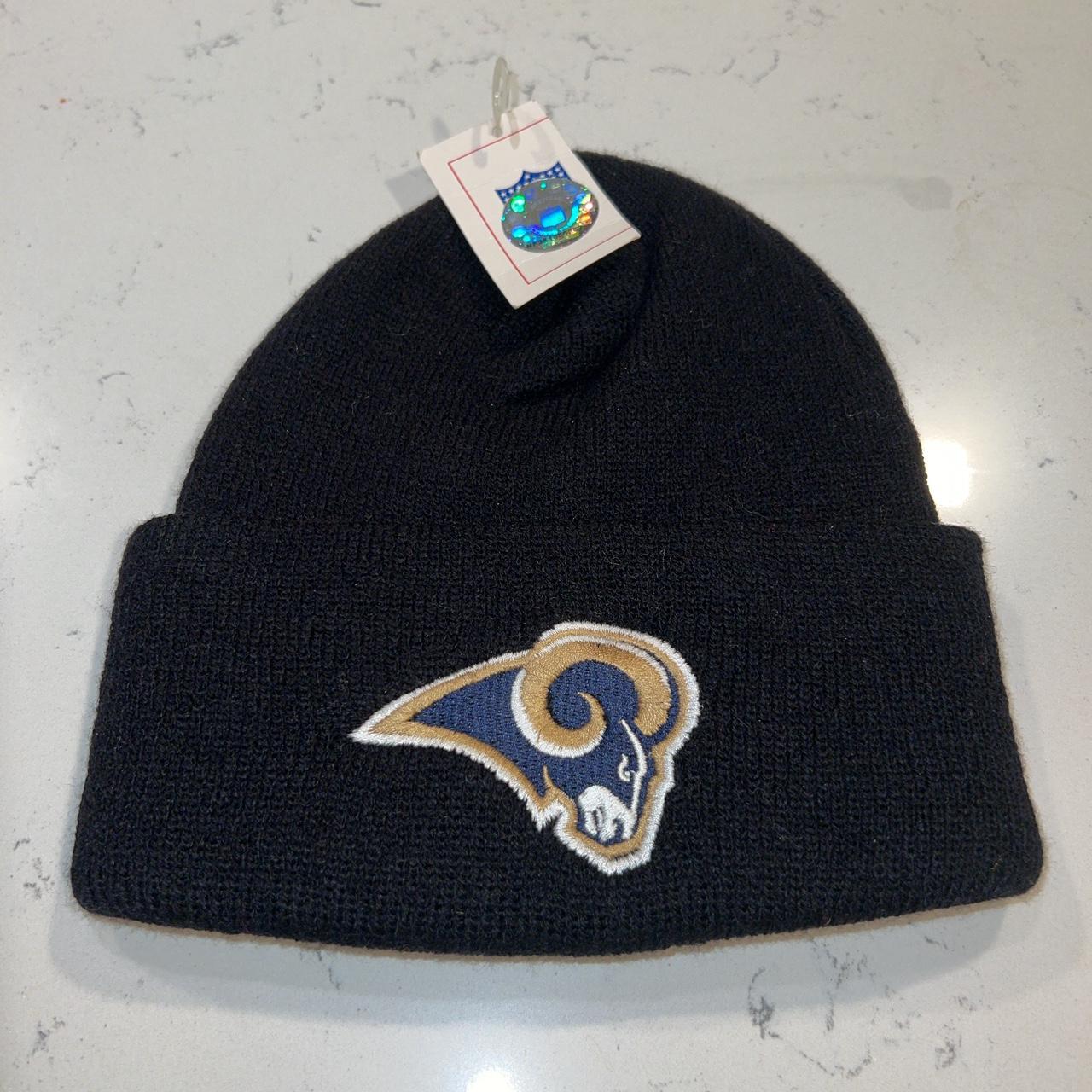 St. Louis Rams NFL Team Apparel Team Logo Cuffed - Depop