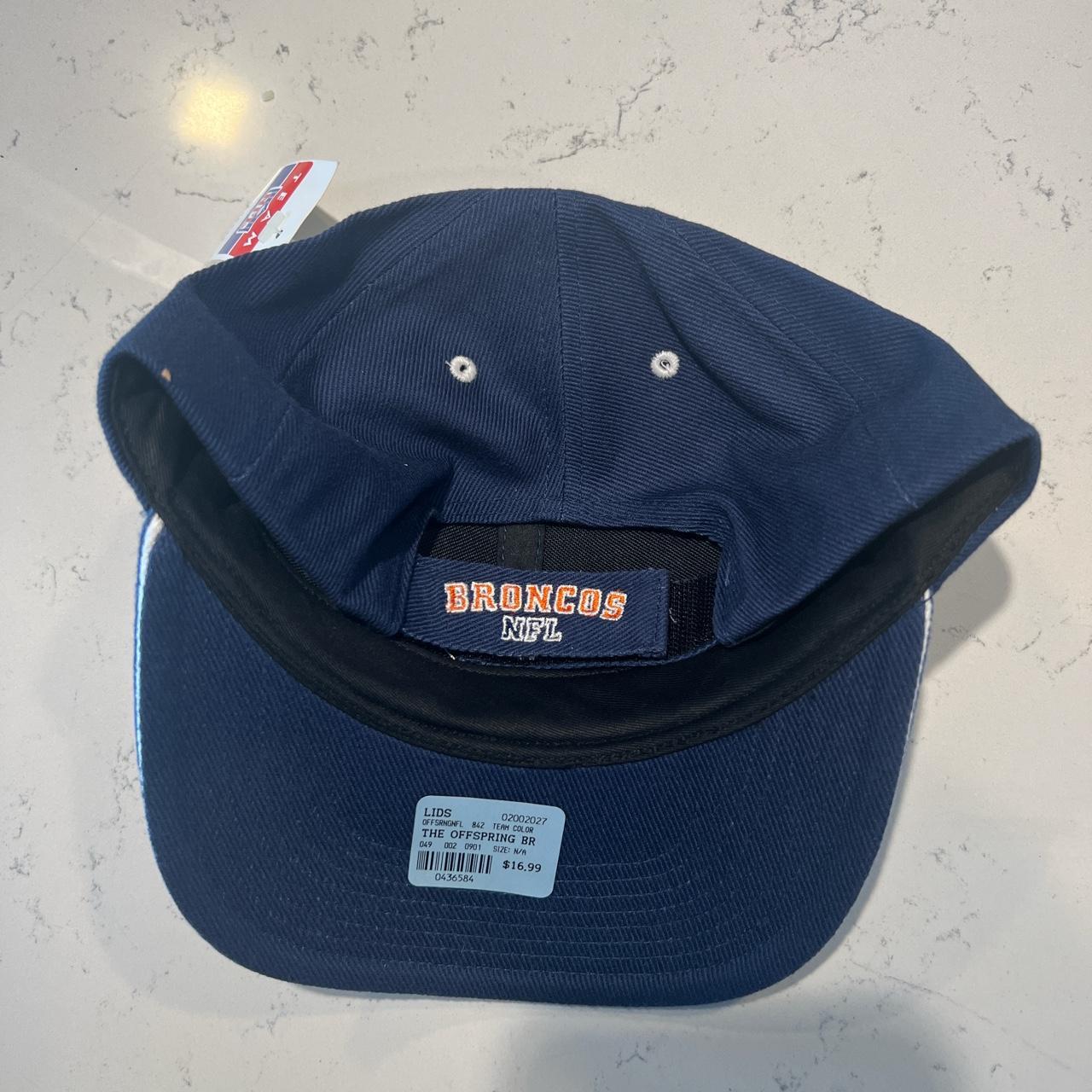 1990s Vintage Denver Broncos Blue Corduroy SnapBack. - Depop