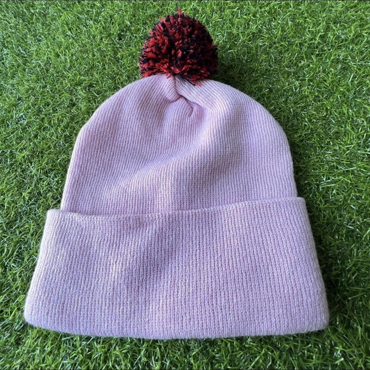 Vintage San Francisco 49ers Beanie Hat Cap Pink - Depop