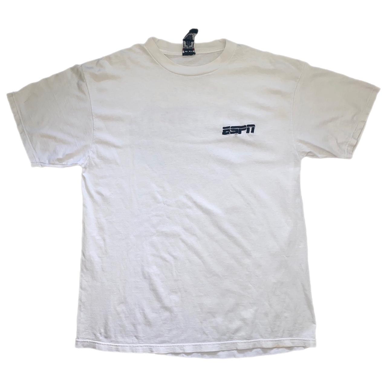 Vintage 90s ESPN College Gameday Shirt White... Depop