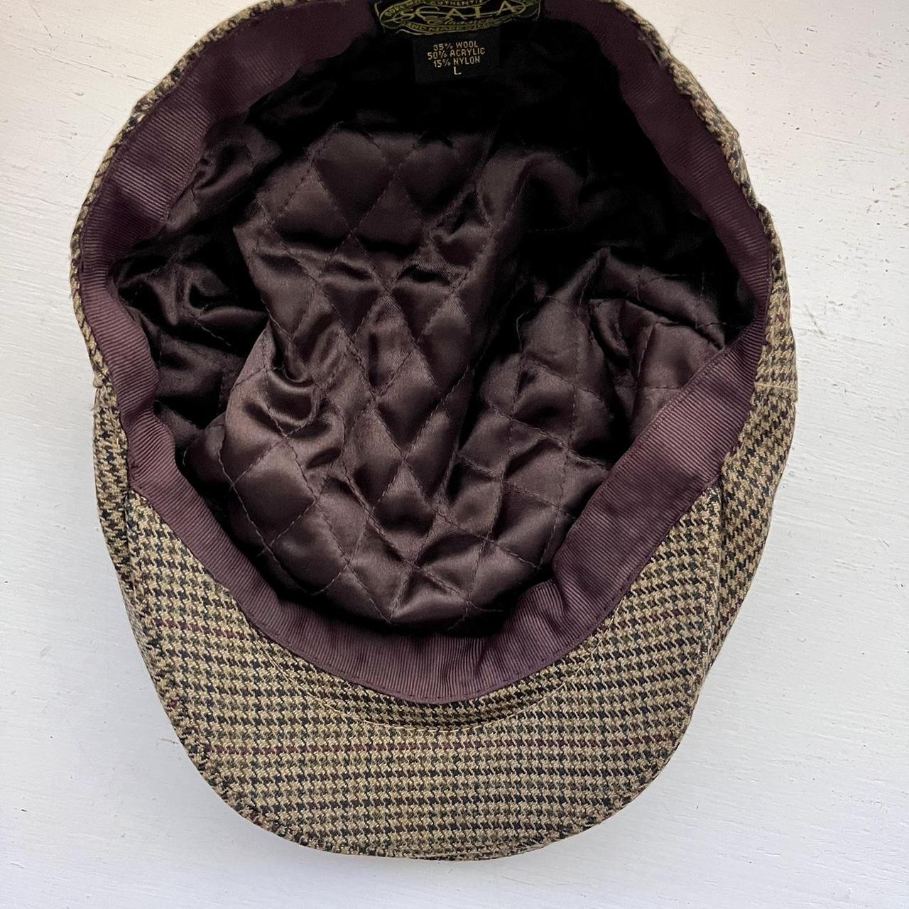 Scala Men's Berets - Tan/Black – Scala Wool/Acryl… - image 5