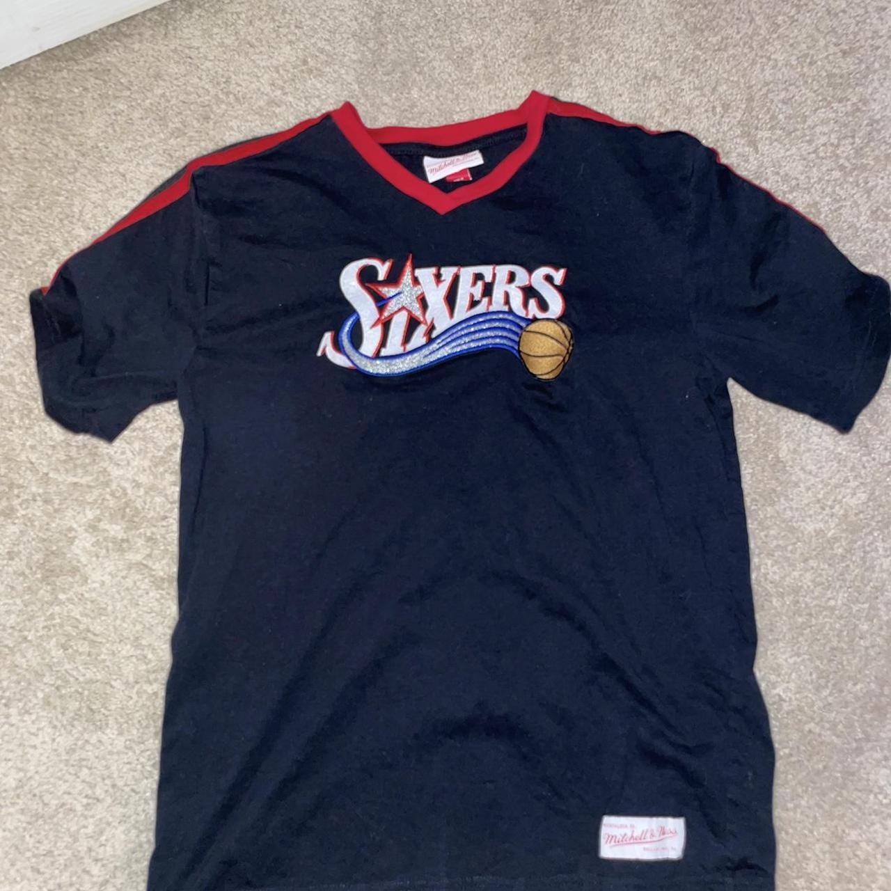 vintage sixers shirt